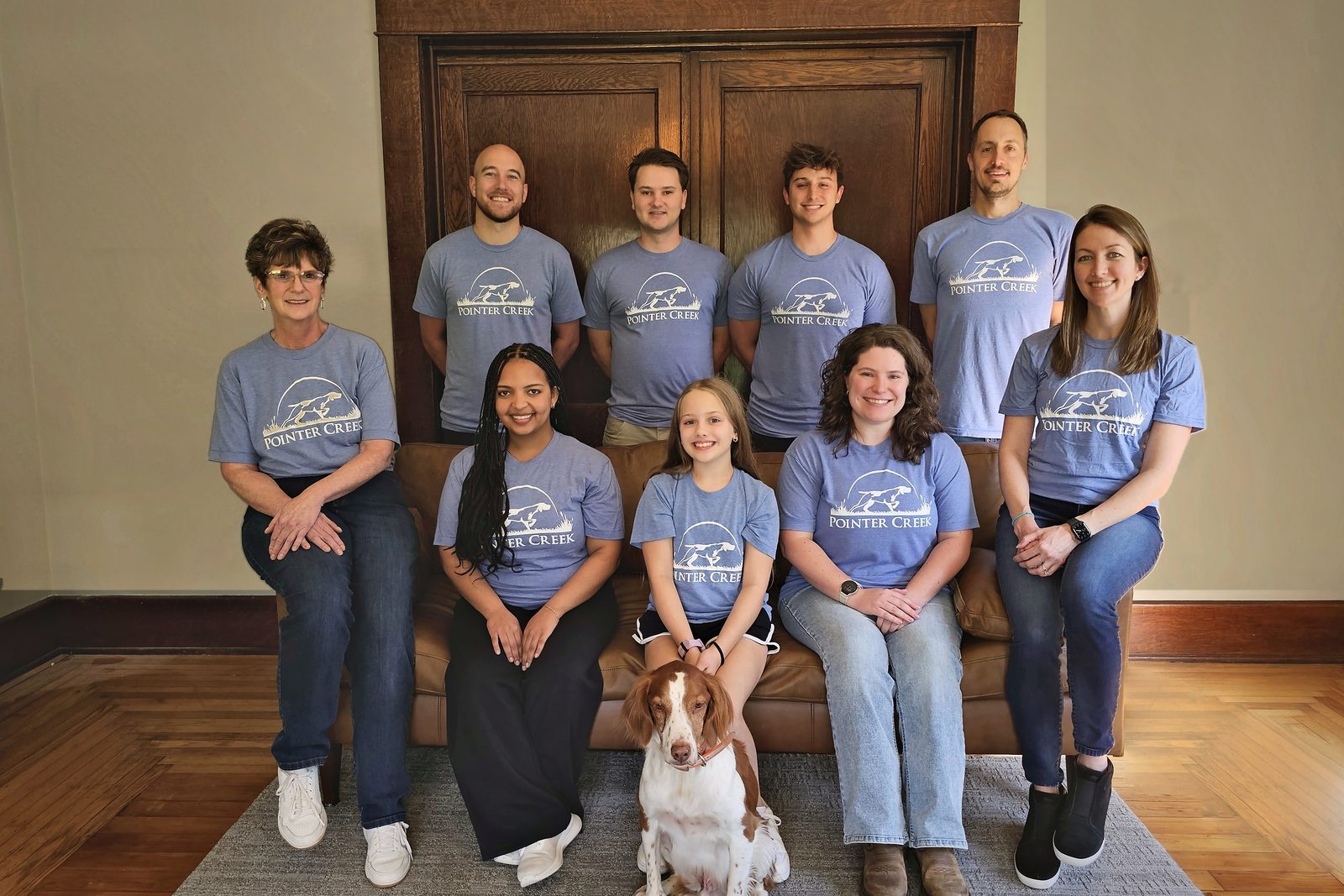 The Pointer Creek team